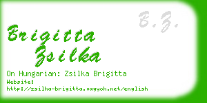 brigitta zsilka business card
